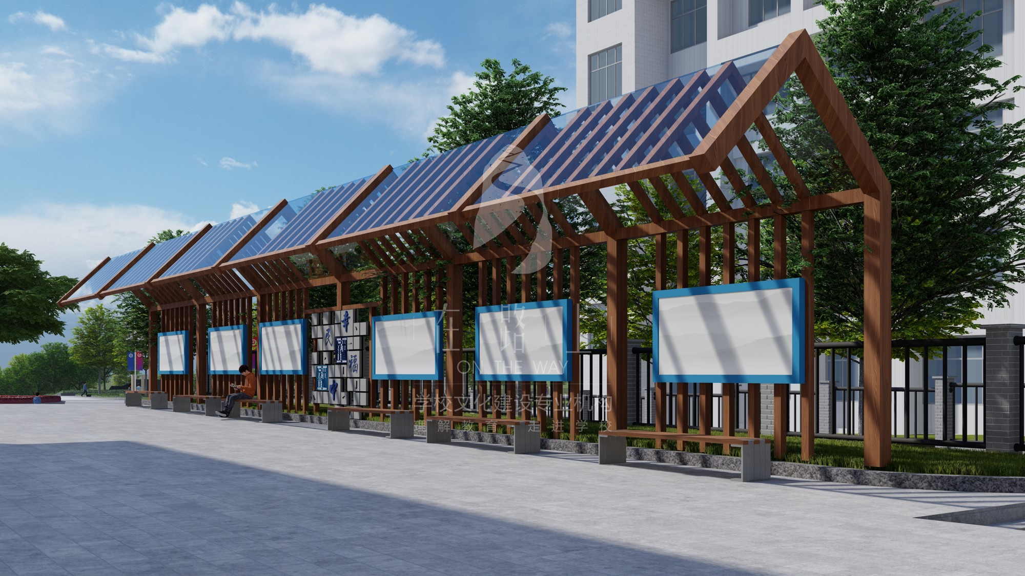 学校环境文化建设_校园文化环境建设_彭水县民族中学环境文化建设