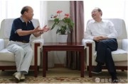 6月22日杨振武社长接待中国扶贫第一村相关人员，细说当年事儿