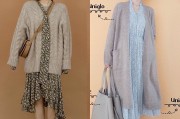 冬季女式连衣裙怎么选？基础款黑裙配针织开衫，温柔又显瘦