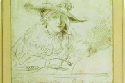 伦勃朗素描作品高清图 大师手稿细腻