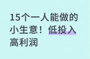 简单制作手工艺品，一个人就能干的小生意