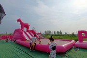 充气水池租赁 山东水上气模城堡包安装