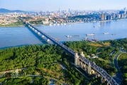 南京桥北滨江生态公园 看长江大桥最佳视角