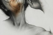 人物素描图片简单？看大师精准抓神韵