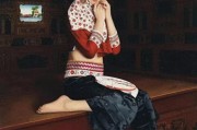 油画人体高清大图 丰满纯真女性美