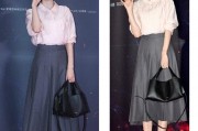 灰色半裙怎么搭？记住这4种配色不出错