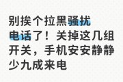被骚扰电话烦透？查询苹果黑名单，彻底屏蔽骚扰