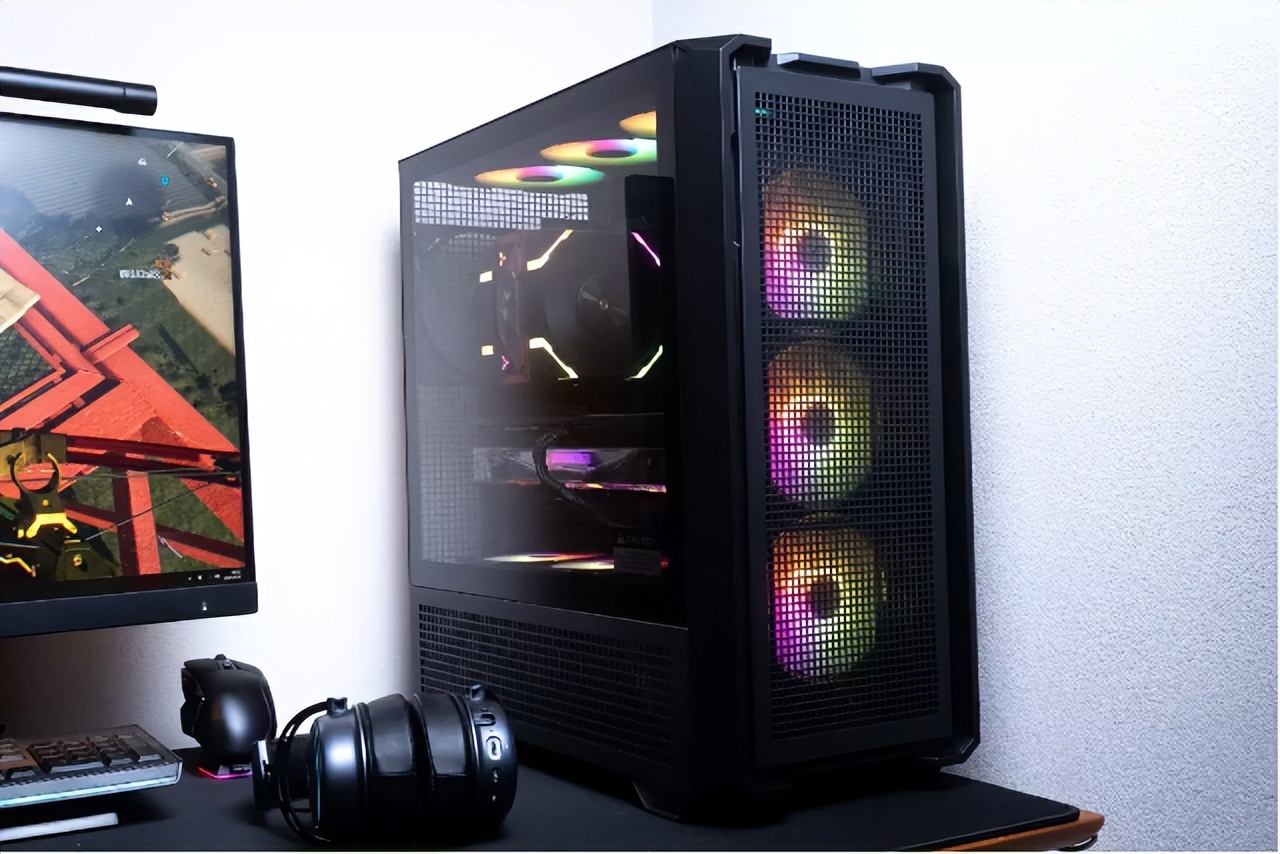 骨伽乘风机箱_6面透气设计5面防尘网_机箱出风防尘网