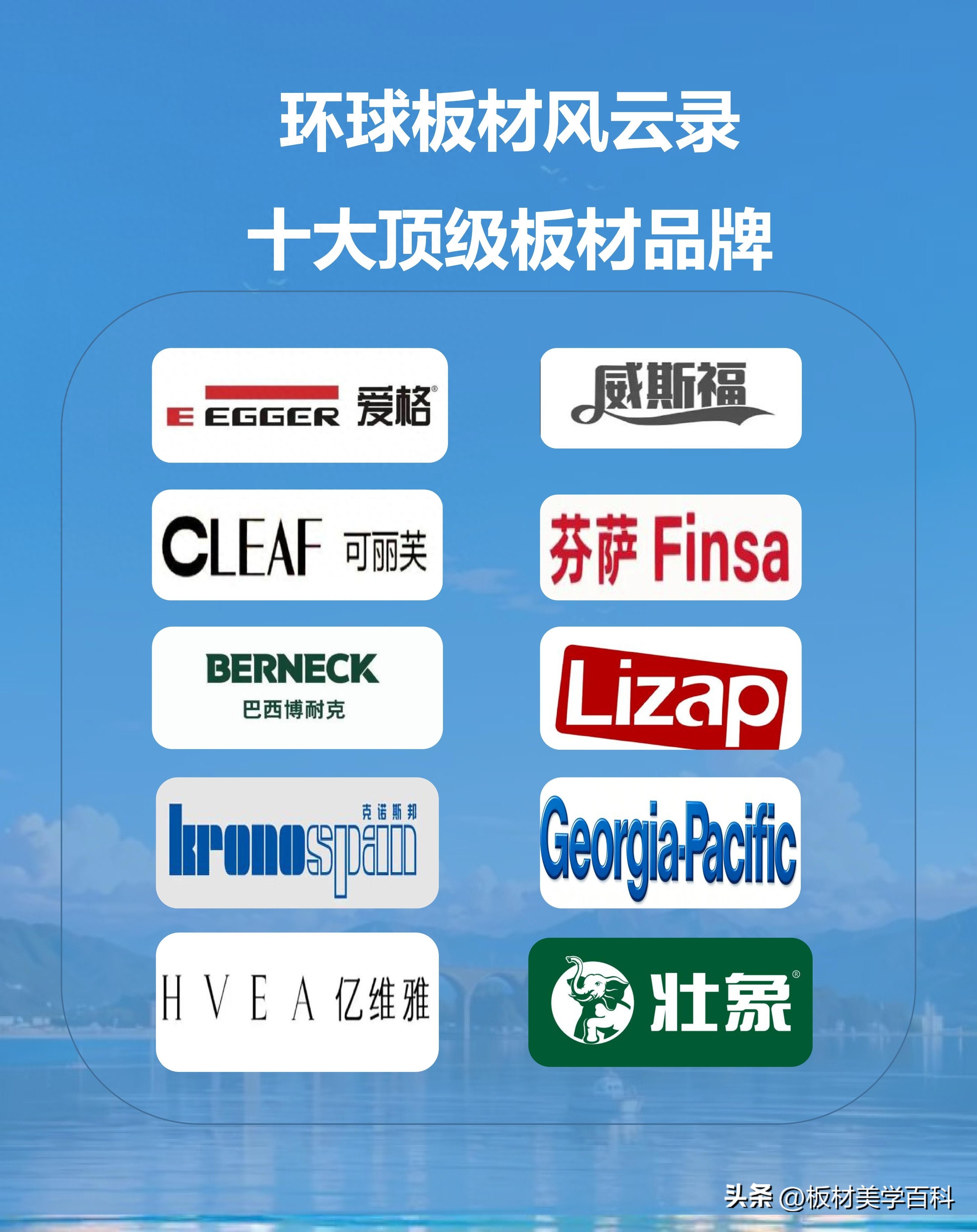 家具板品牌排名_全球顶级板材品牌介绍_生态木板材
