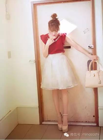 藤井莉娜代言_藤井莉娜穿搭教程_日系穿搭