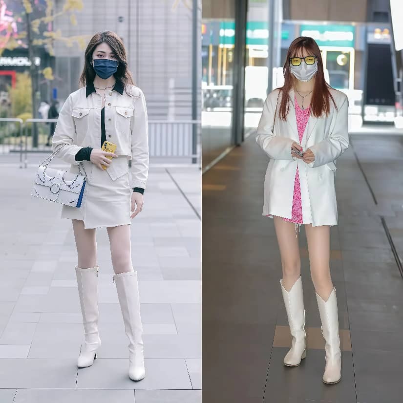 小白靴优势_小白靴搭配_马丁靴怎么穿没有折痕