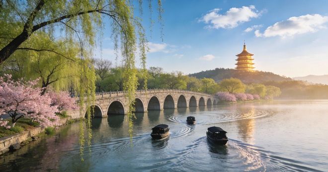 杭州三日游行程安排_西湖十景导游讲解_杭州西湖导游资料