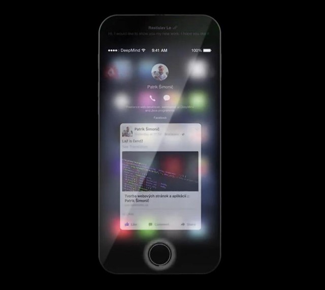 这才叫无边框 看苹果iPhone 7概念设计