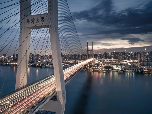 南浦大桥螺旋引桥_黄浦江上最美大桥_南浦大桥引桥设计小孩