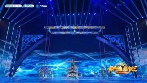 2024年中国杂技大联欢，杂技表演《龙舟竞渡》