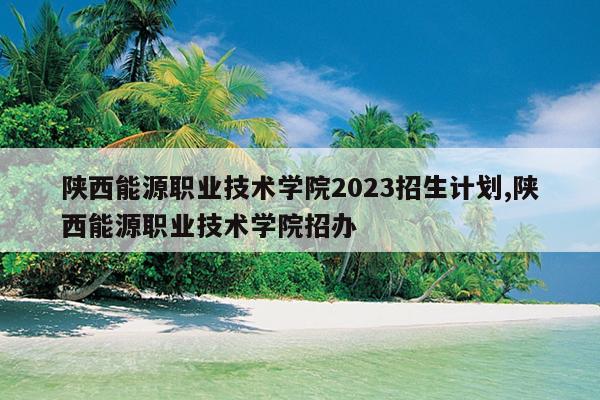 陕西能源职业技术学院单招专业列表_2026陕西财务管理专业大专学校排名_陕西能源职业技术学院省级重点专业