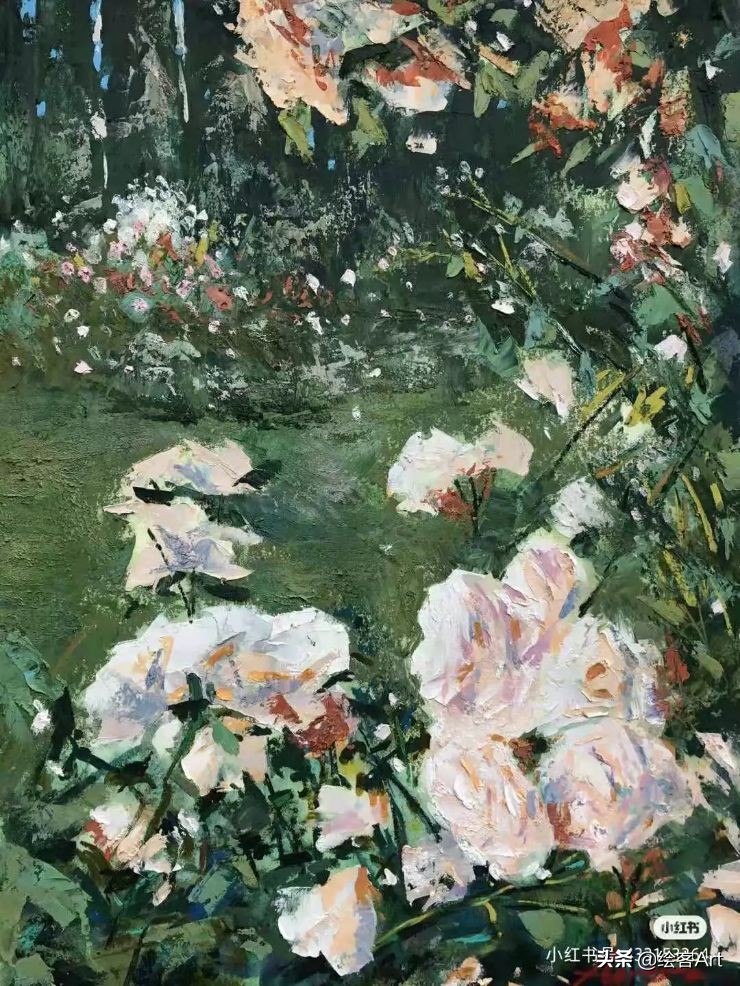 油画棒上色技巧_油画棒画画教程_夜间露天咖啡座油画棒