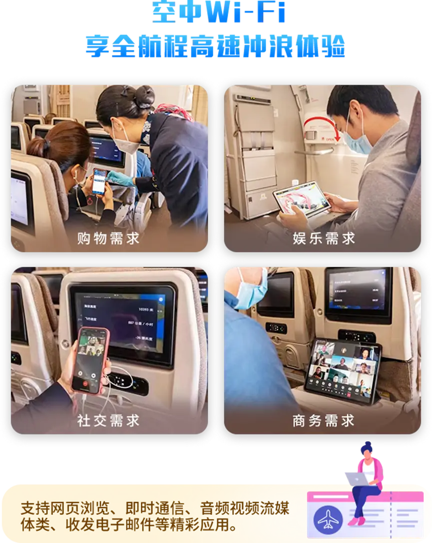 飞机上使用手机_飞行模式开启方法_东航官网wifi