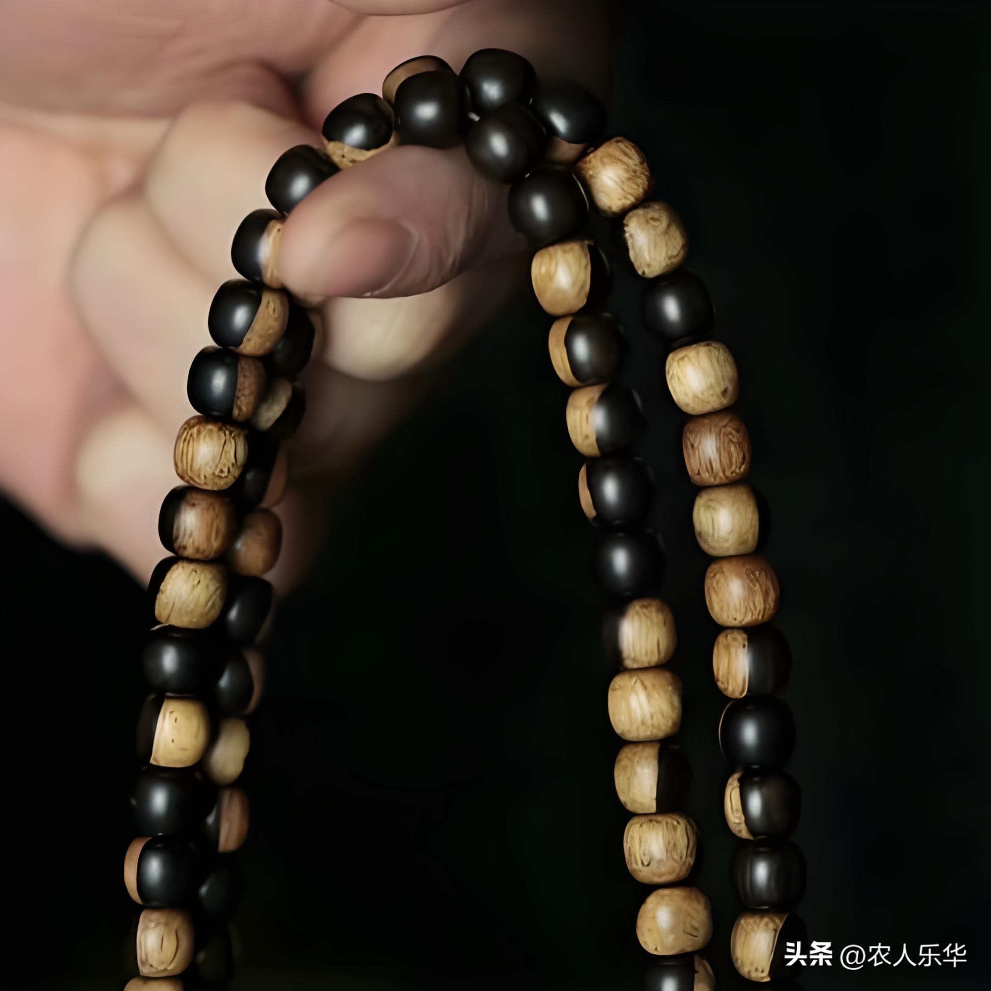 108颗佛珠手链戴哪只手_108颗手串尺寸选择方法_文玩108颗手串文化意义