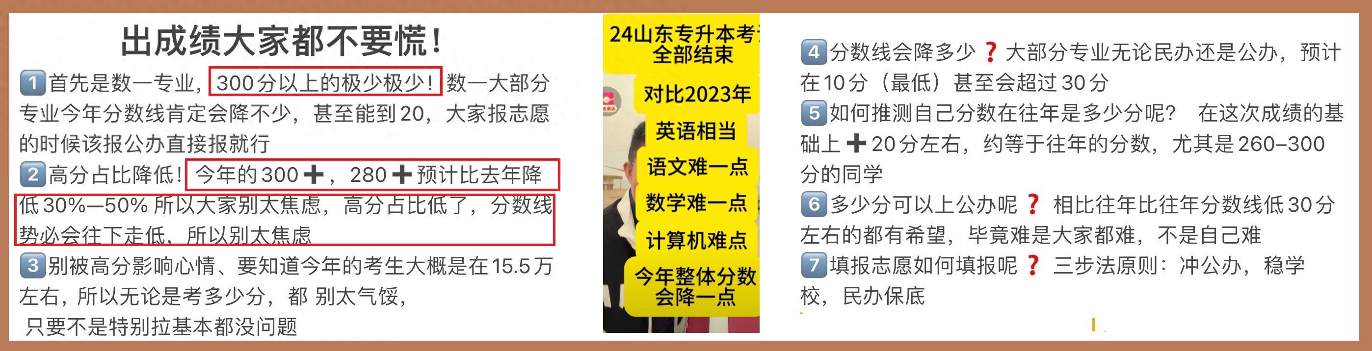 自荐生分数线115_2024山东专升本志愿填报策略_艺术生专升本容易考吗