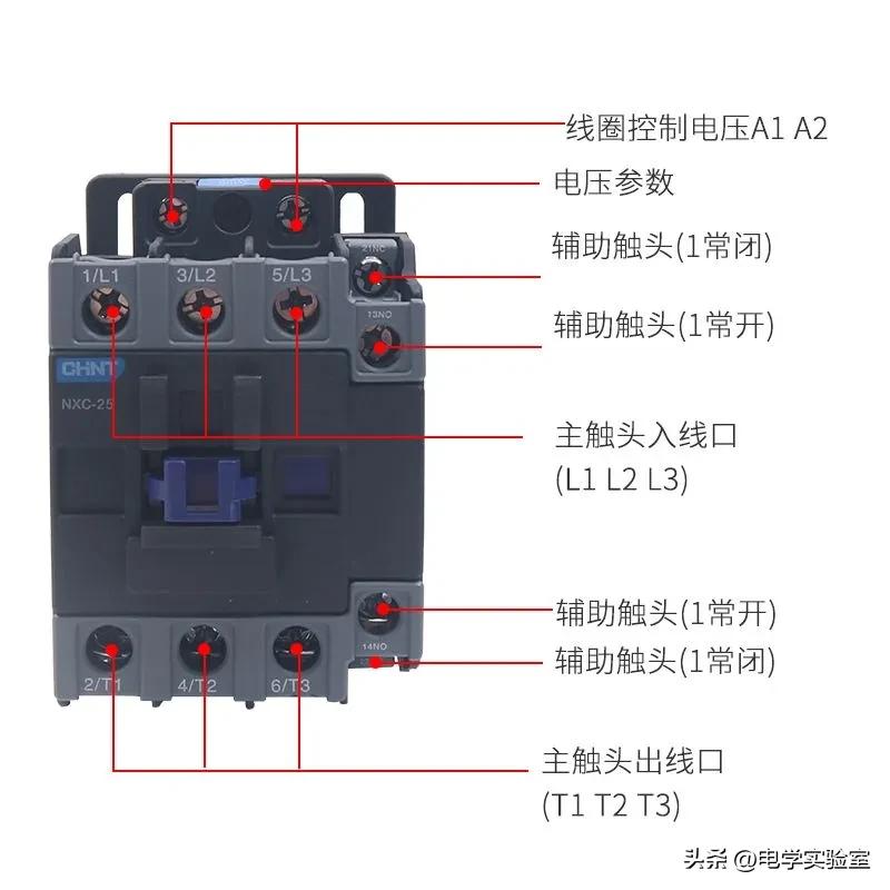 交流接触器型号及含义_接触器中间继电器热继电器延时继电器_继电控制系统元件选型