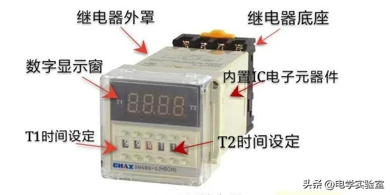 继电控制系统元件选型_接触器中间继电器热继电器延时继电器_交流接触器型号及含义