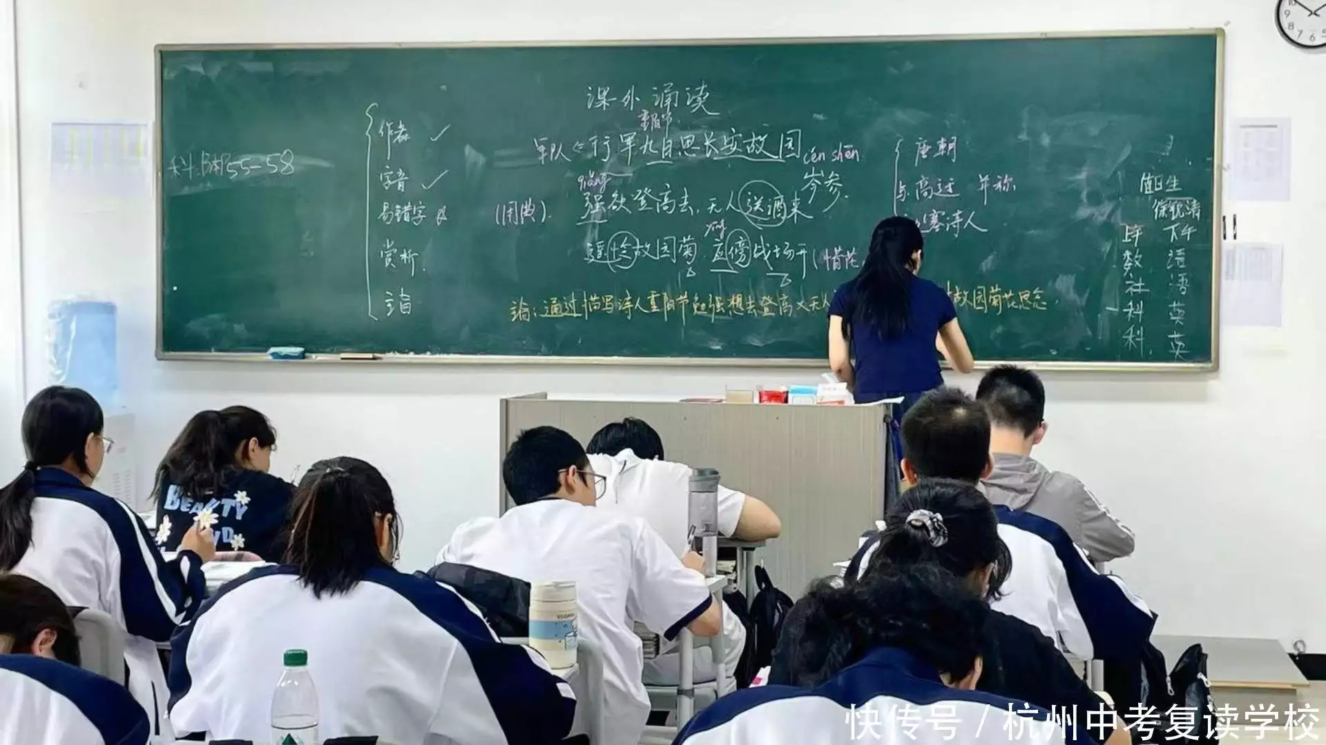 杭州中考复读学校_杭州三联中复学校_复读学生