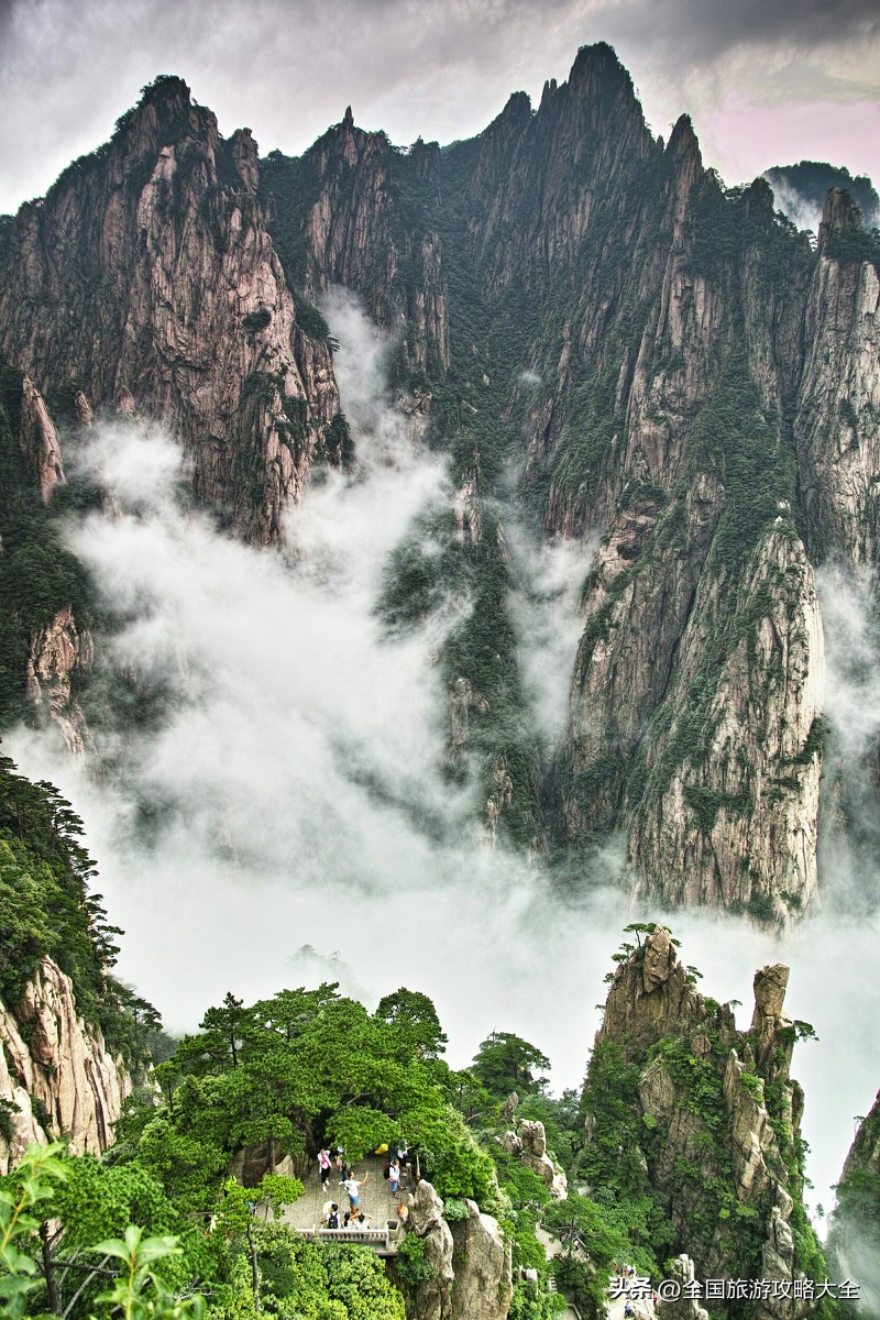 黄山四季美景_迎客松云海奇观_黄山生态农业农业观光园总体景观规划设计