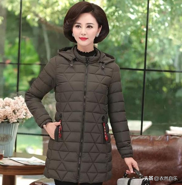 3D立体剪裁修身显瘦女装_复古民族风加厚中长棉袄_优雅气质时尚棉衣