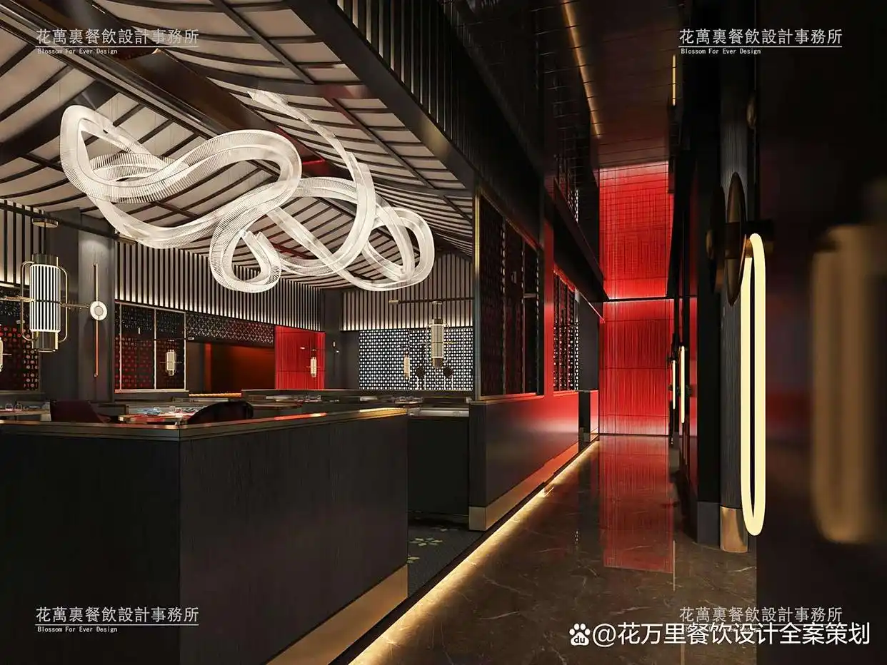 餐厅墙绘湘菜_湘菜馆改造案例_餐饮装修地道设计
