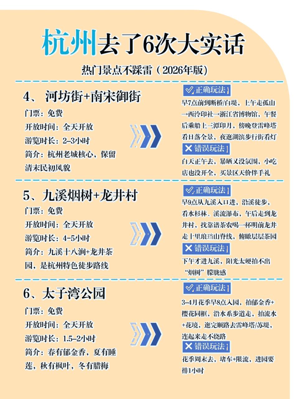 杭州自助旅游攻略_第一次去杭州避坑攻略_杭州旅游必去景点推荐