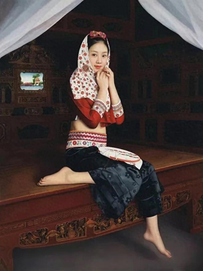 油画人体高清大图_超写实油画女人体_吴成伟女人油画技法
