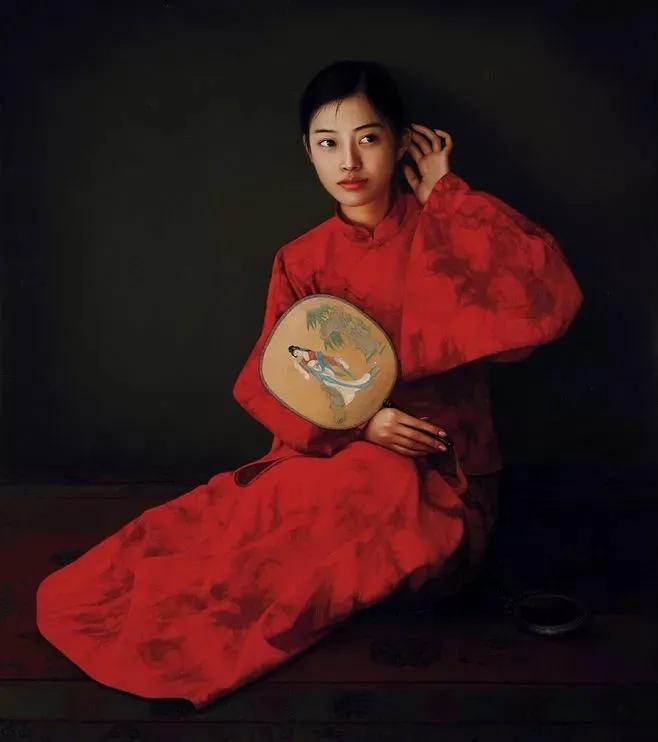 超写实油画女人体_吴成伟女人油画技法_油画人体高清大图