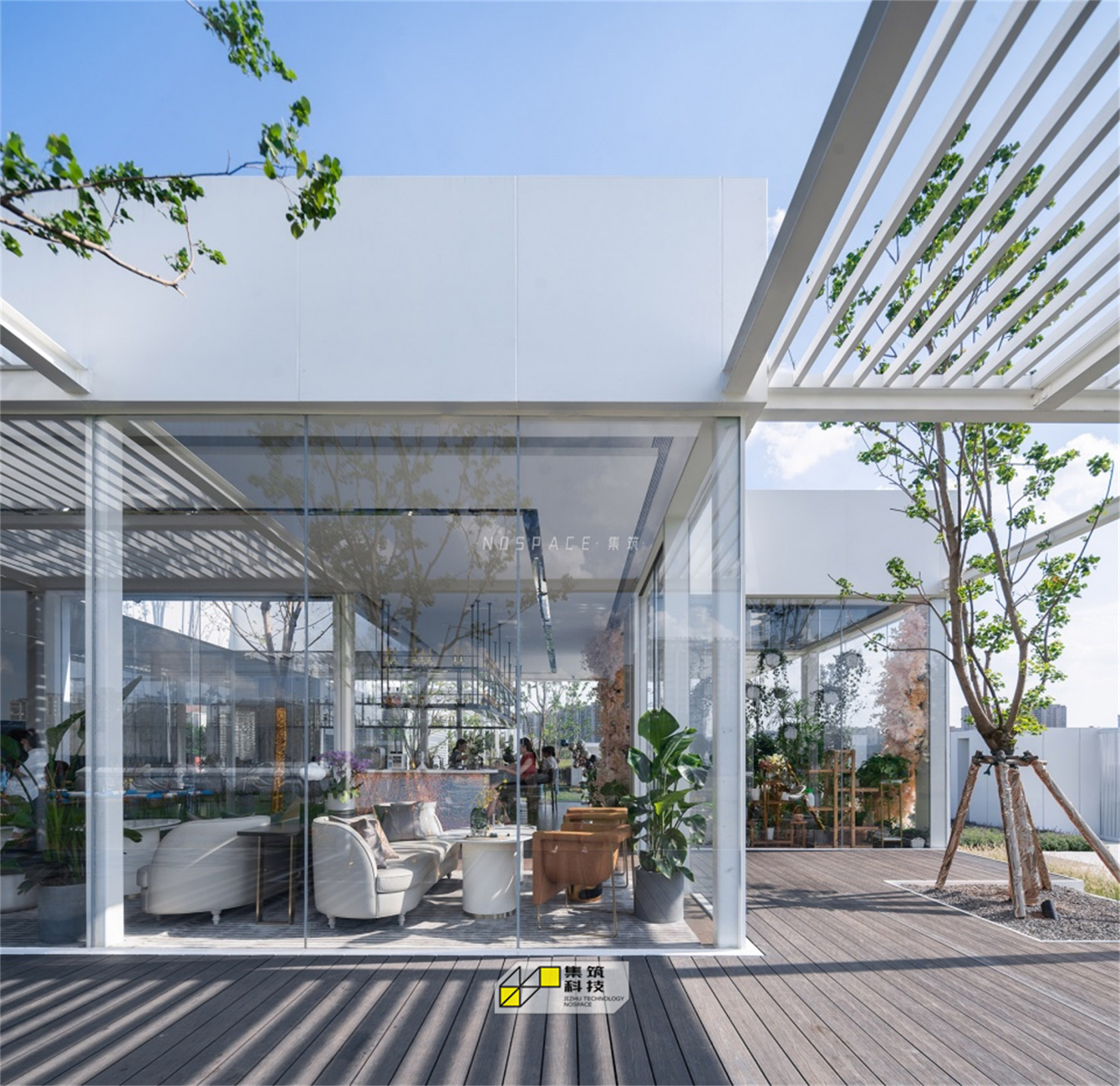 集装箱建筑案例_装配式集装箱模块化售楼处_苏州售楼处设计趋势