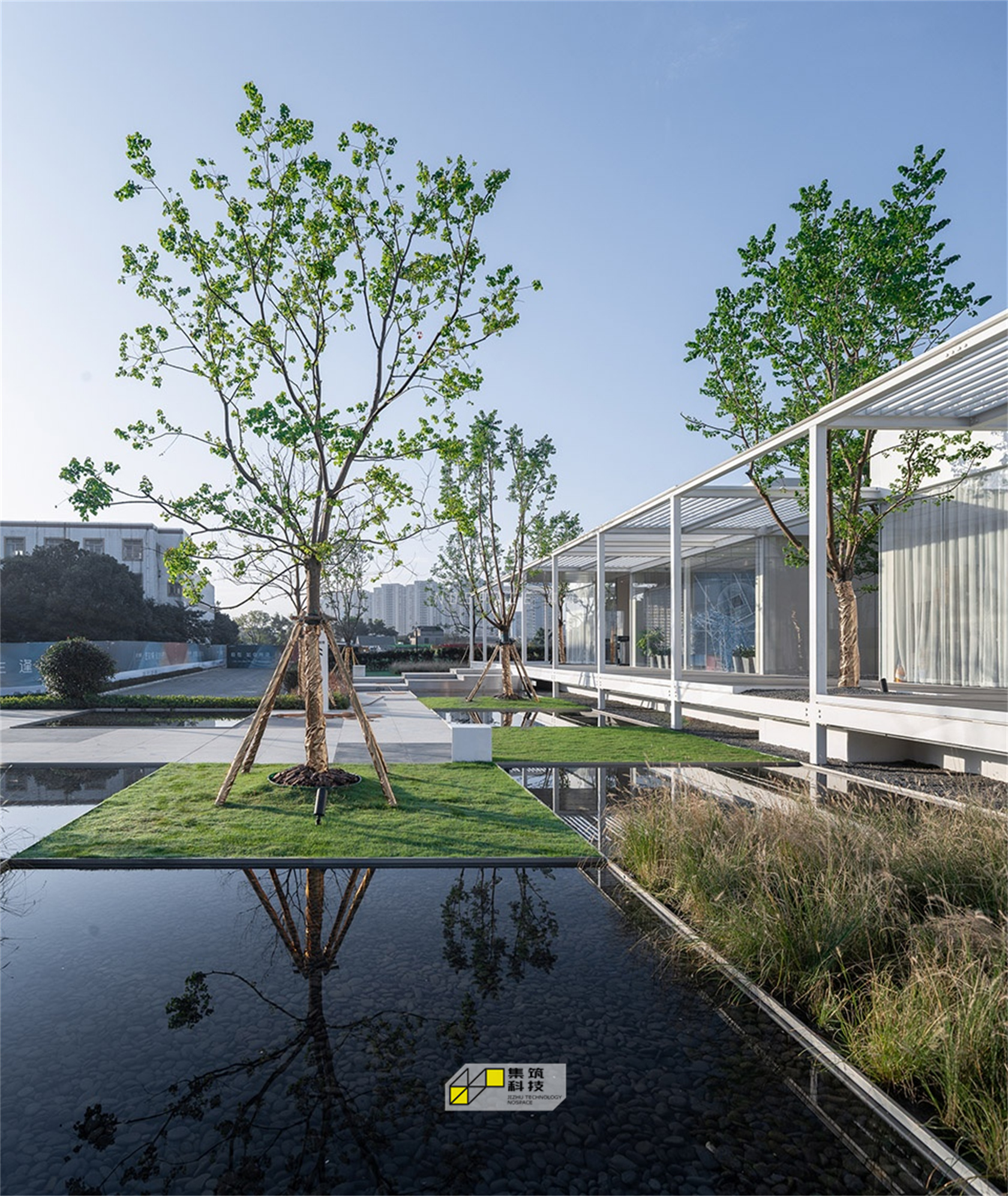 集装箱建筑案例_苏州售楼处设计趋势_装配式集装箱模块化售楼处