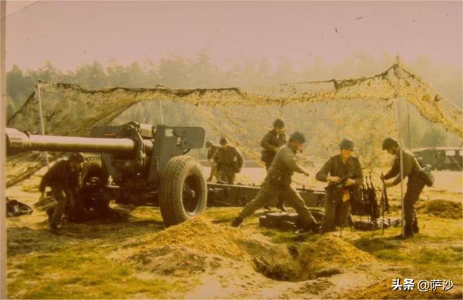 苏军M-46型加农炮_59式130毫米加农炮_老式火炮结构图
