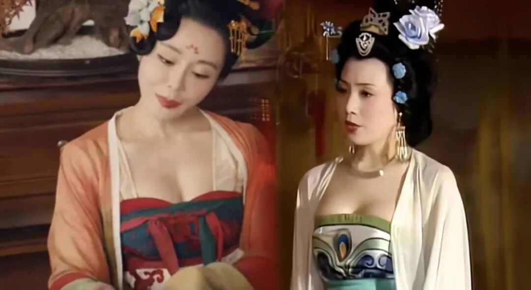 诃子裙是什么_诃子裙历史渊源_古代女子薄纱长裙