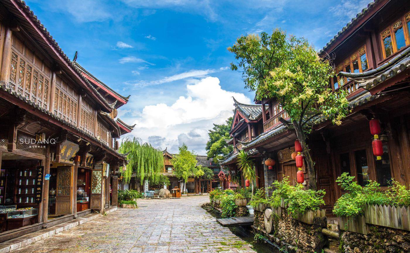 中国的世界文化遗产:丽江古城_玉龙雪山下的800年古城_丽江古城世界文化遗产