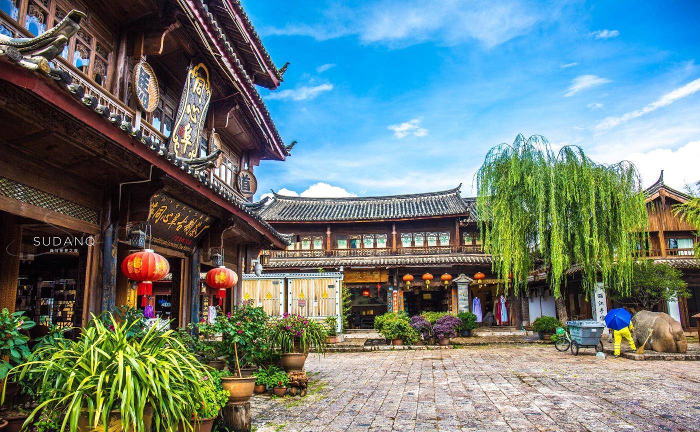 中国的世界文化遗产:丽江古城_丽江古城世界文化遗产_玉龙雪山下的800年古城