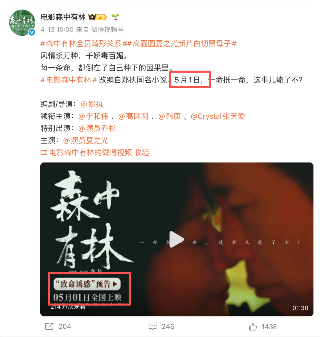 2026年五一档票房排行_撤档电影分析_生态电影题材