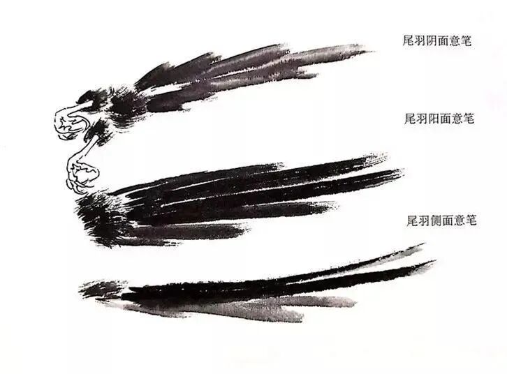 中国结图片 画法_画写意喜鹊步骤_喜鹊国画创作技法