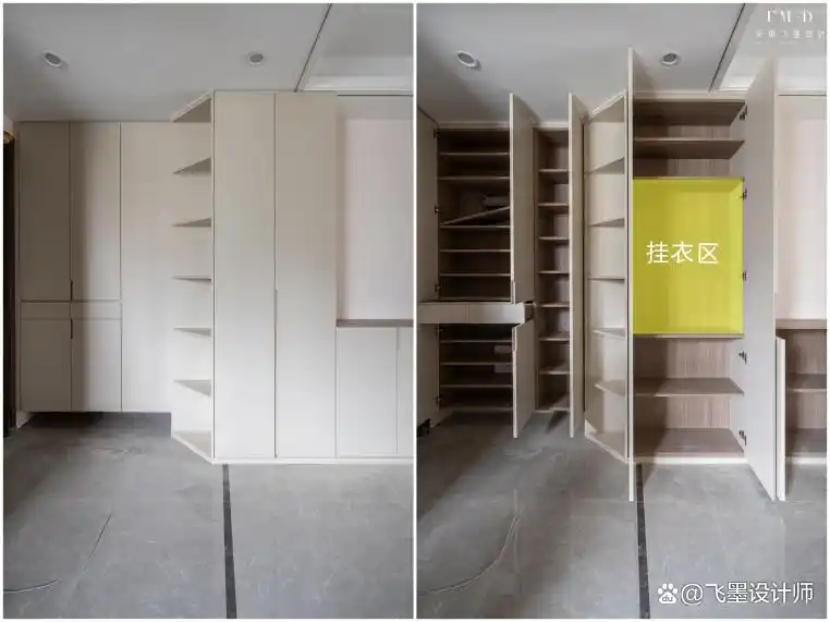 绿城招商诚园竖厅设计_玄关柜餐边柜电视柜一体化收纳_摆件柜子效果图