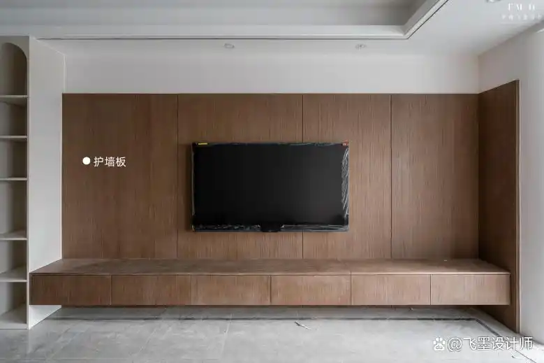 摆件柜子效果图_玄关柜餐边柜电视柜一体化收纳_绿城招商诚园竖厅设计