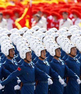 开国大典49式军服介绍_中国空军军服图片_中国人民解放军军服发展历程