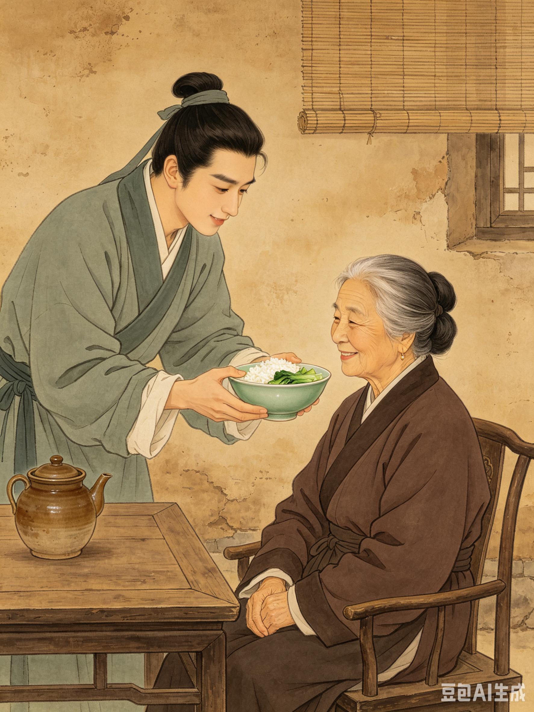 被认为是文人画之祖的人是_王维 诗佛 画中有诗