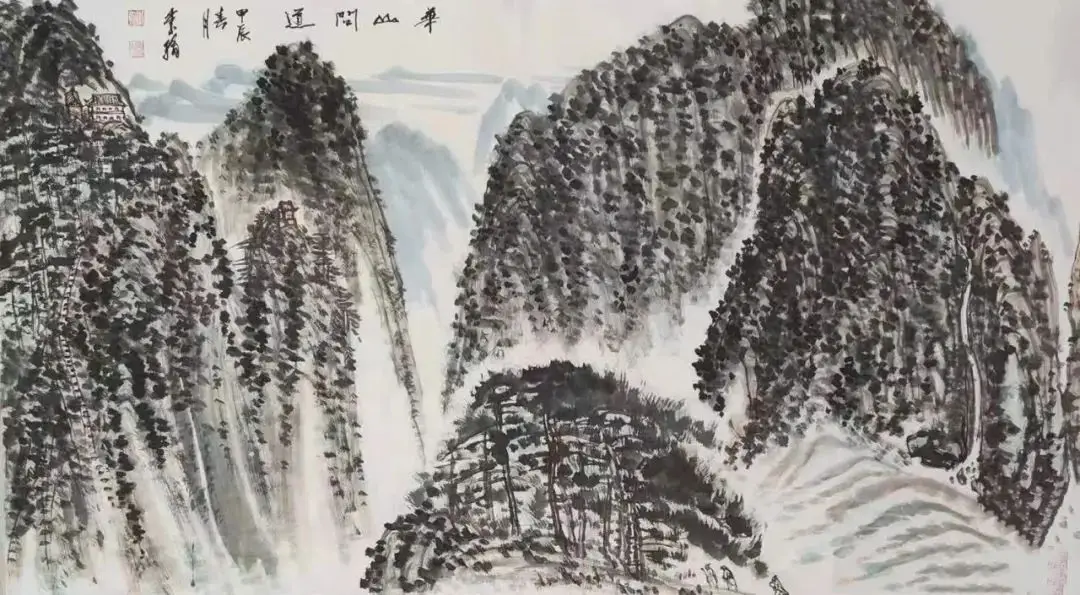 李翰博水平怎么样_李翰 国画 山水画
