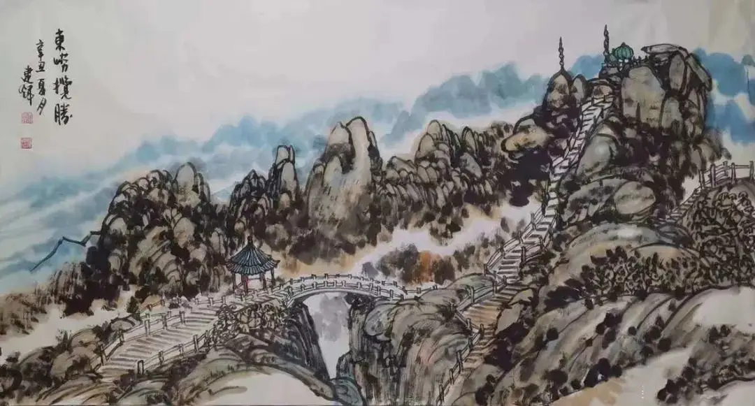 李翰博水平怎么样_李翰 国画 山水画