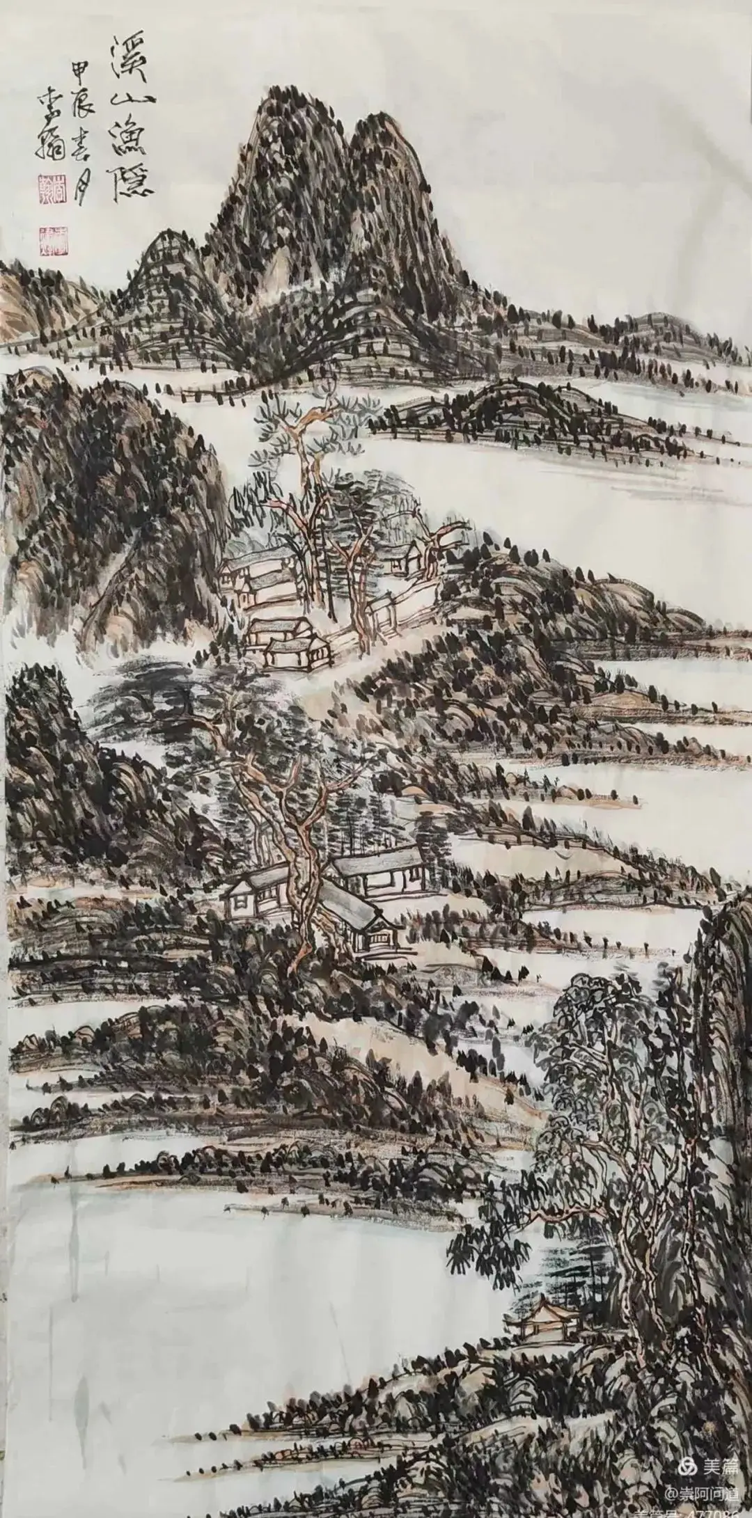 李翰 国画 山水画_李翰博水平怎么样