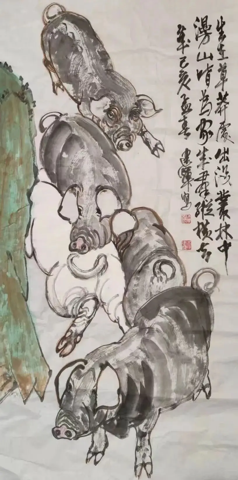 李翰博水平怎么样_李翰 国画 山水画