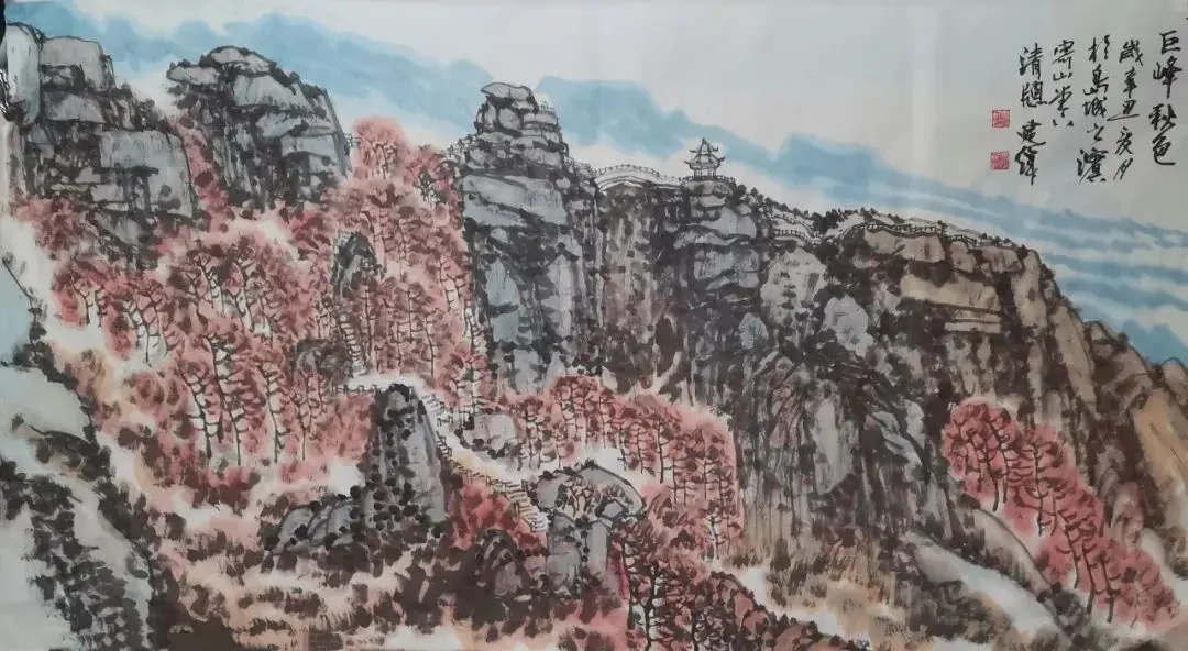 李翰博水平怎么样_李翰 国画 山水画